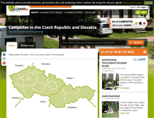 Tablet Screenshot of camp.cz