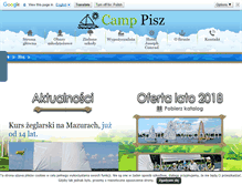 Tablet Screenshot of camp.com.pl