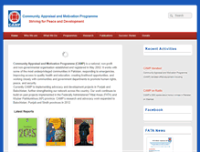 Tablet Screenshot of camp.org.pk